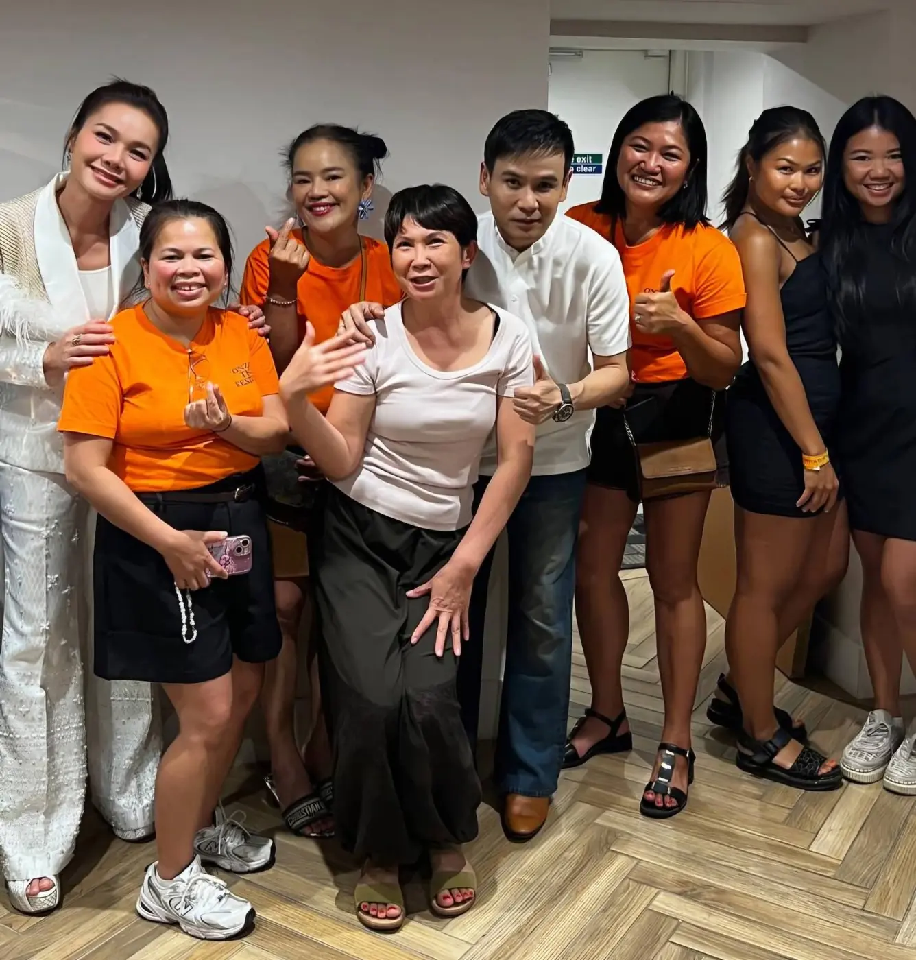 Group photo with Tai Orathai & Phai Phongsathon — Meet & Greet · Tai Orathai & Phai Phongsathon